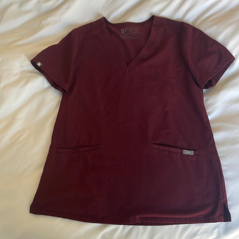 Figs Casma Scrub Top